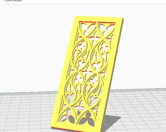 Archivo STL de ventana gótica, impresión 3D de arquitectura de casa de muñecas, ventana de modelo, plantilla de impresión de terreno de juego