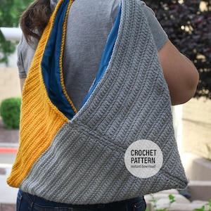 CROCHET PATTERN X Modern Crochet Bag X English PDF Pattern only