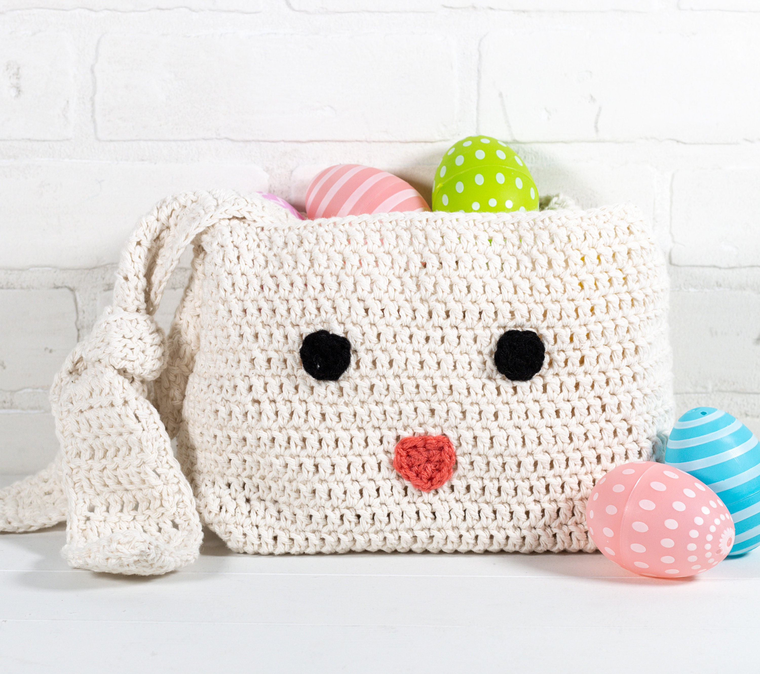 CROCHET PATTERN X Floppy Bunny Bag Pattern, English PDF Download