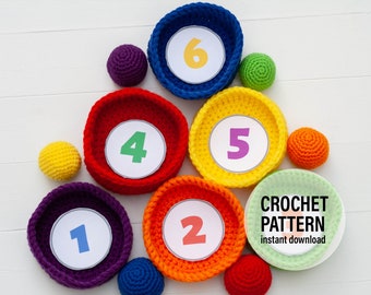 CROCHET PATTERN X Quick and Easy Educational Crochet Toys, English Download, PDF Crochet Pattern,