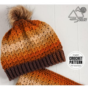 CROCHET PATTERN X Crochet Hat Pattern, English PDF Download, Crochet Beanie Pattern