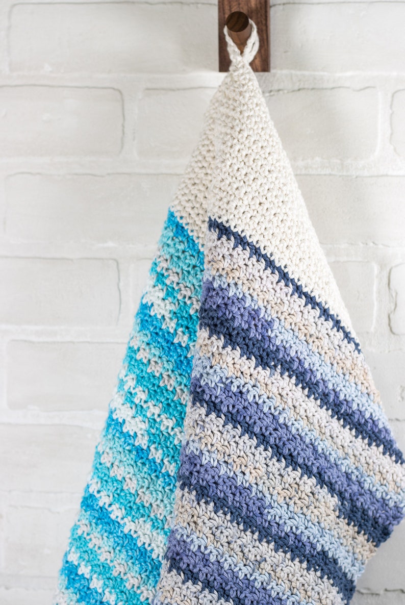 CROCHET PATTERN X Crochet Hand Towel Pattern, English PDF Download, Easy Crochet Pattern image 3