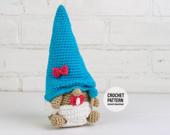 CROCHET PATTERN X Baby Gnome X English PDF Pattern only X Baby Shower Gnome