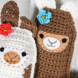 Crochet Mama Lllama Pattern, Crochet Llama Pattern , English PDF Download, Stuffed Animal Pattern image 2