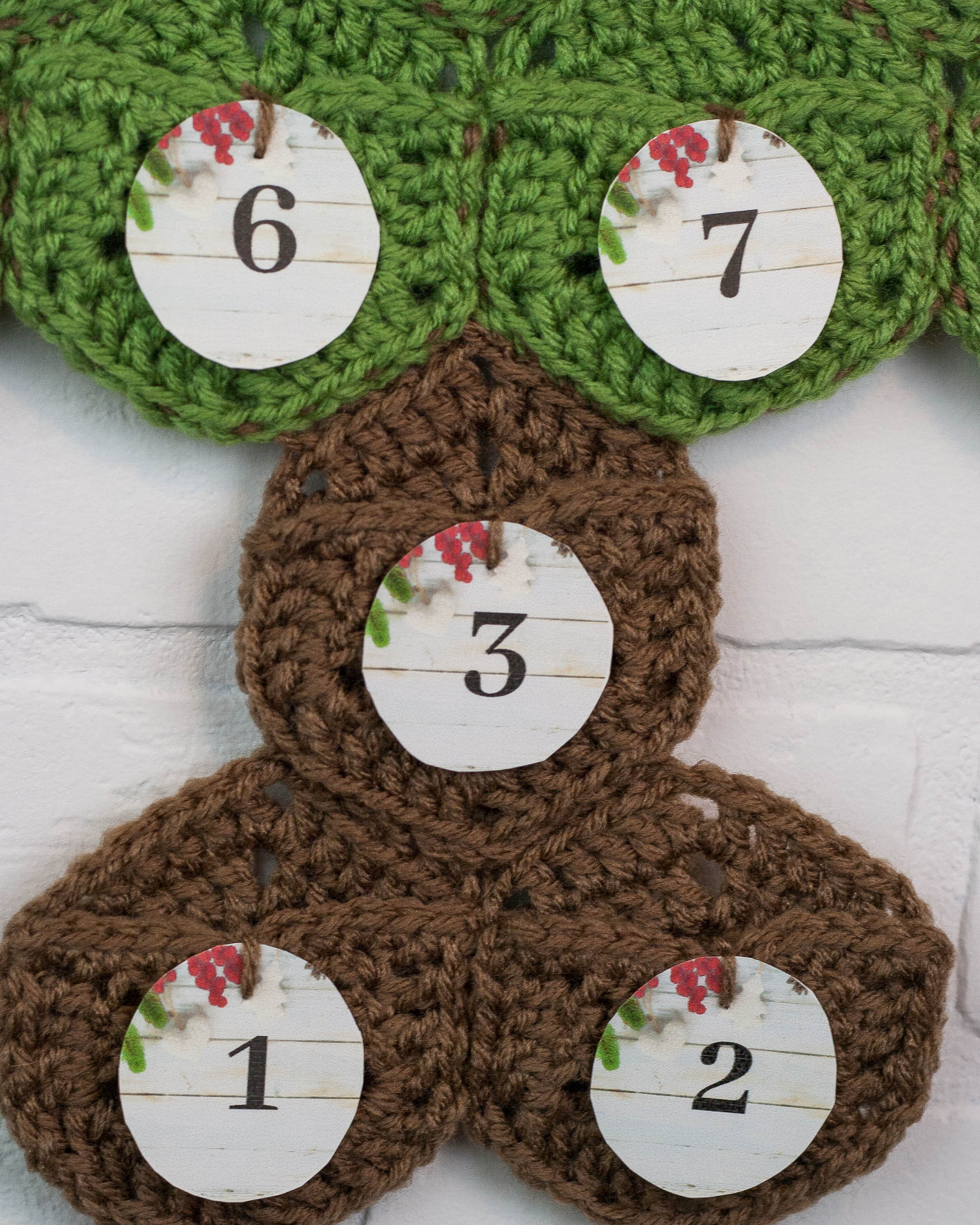 CROCHET PATTERN X Crochet Advent Calendar Pattern, Christmas Tree ...
