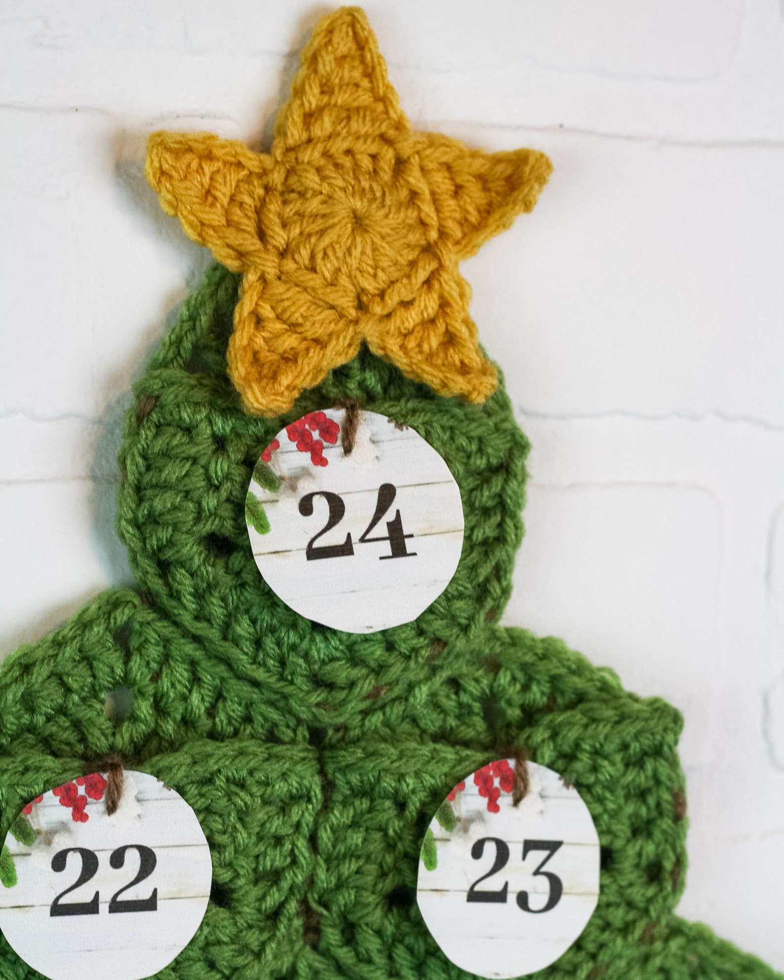 CROCHET PATTERN X Crochet Advent Calendar Pattern Christmas Etsy