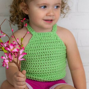 Crochet Tulip Dress Pattern, Crochet Baby Dress Pattern for 12m, 18m, Size 2, 4, 6, 8, English PDF Download, Crochet Sun Dress tutorial image 3