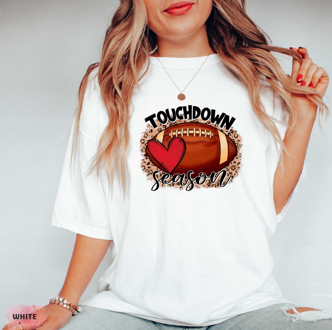 Touchdown Season Retro Football Funny Football Fan Game Day Etsy