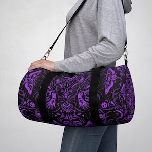 Goth weekender bag sale