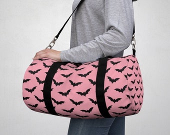 goth gym bag