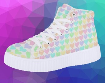 kawaii platform sneakers