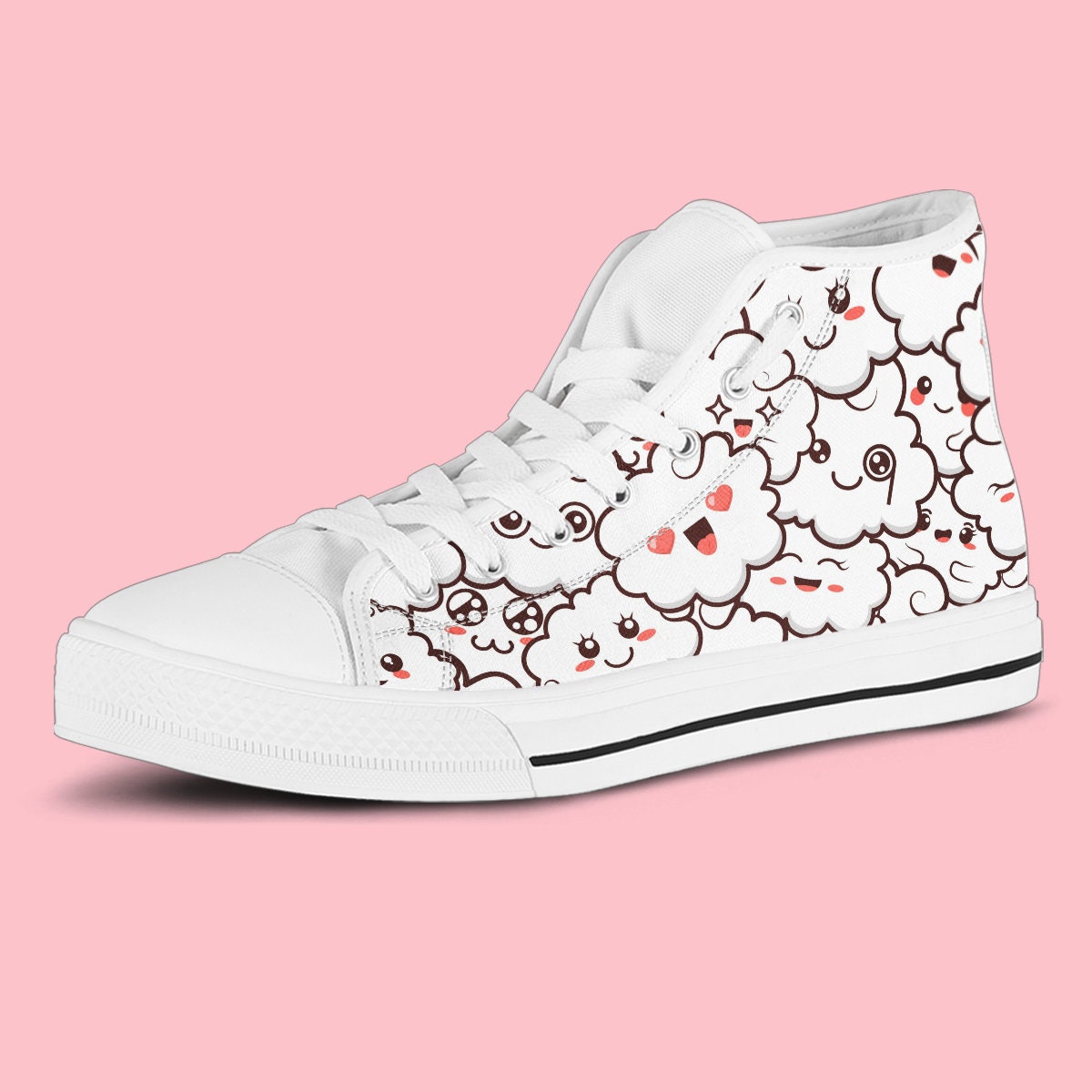 Kawaii Clouds Sneakers Kawaii Fluffy 