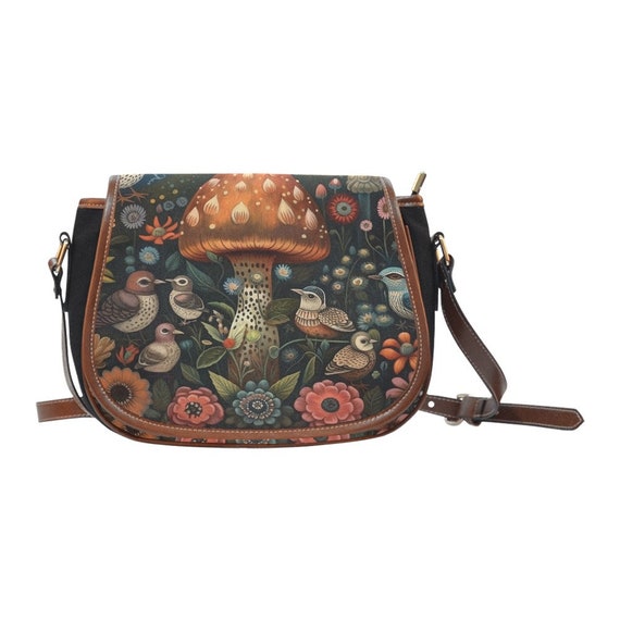 Adorable Mushroom Backpack Purse For Women - Cute Crossbody & Shoulder Bag, Novelty Design