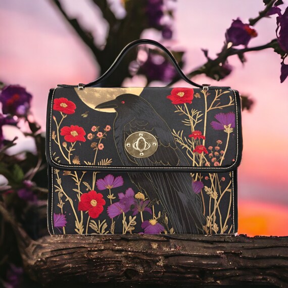Goth purse and wallet set best sale