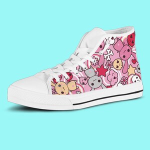 Kawaii Goth Bunny Sneaker Low Cute Shoes Kawaii Grunge Etsy