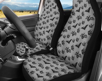 Mystic Bats Car Seat Covers: Goth Occult Car Accessories - Etsy