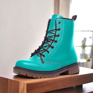 Jade green boots discount