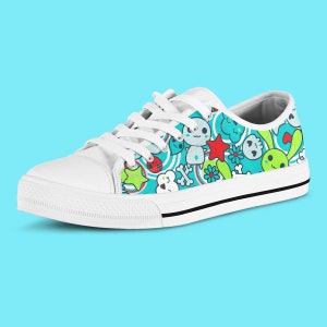 Kawaii Goth Bunny Sneaker Low Cute Shoes Kawaii Grunge Etsy