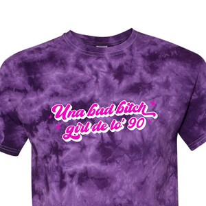 Una Bad Bitch Girl De Lo 90's Shirt / Bad Bunny Shirt / Conejo Malo / Bad Bunny Gift / Bad Bunny T-Shirt / Bad Bunny Sayings Gift