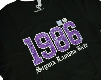 Sigma Lambda Beta 1986 Shirt / Beta Shirt / Sigma Lambda Beta Gift / Captain Shirt / Anker Shirt / 1986 Shirt / Deuce / SLB GIFT