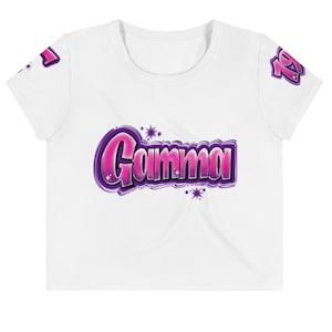 NOUVEAU Graffiti Gamma 2.0 Crop Tee Sigma Lambda Gamma / Chemise Sigma Lambda Gamma / Chemise Gamma / Chemise SLG / Cadeau SLG / Chemise 1990 / Slg 1990
