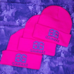 GG Gammas Beanie  / Sigma Lambda Gamma Beanie  / Sigma Lambda Gamma Beanie  / Gamma Beanie  / SLG Beanie  / SLG Gift