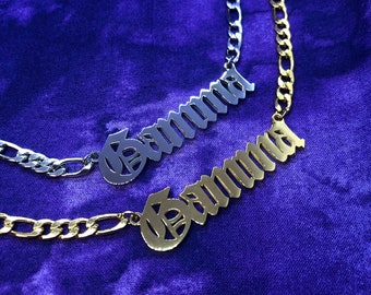 Naszyjnik Sigma Lambda Gamma / Prezent Sigma Lambda Gamma / Naszyjnik warstwowy / Biżuteria stowarzyszenia studenckiego / Naszyjnik Gamma / Prezent stowarzyszenia studenckiego / Łańcuszek z 1990 roku