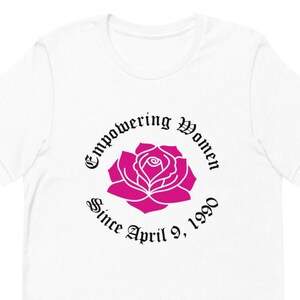 Empowered Women Since April 9, 1990 Top , Sigma Lambda Gamma, Sigma Lambda Gamma Shirt , Sigma Lambda Gamma Gift , Gamma Shirt , SLG Shirt