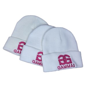 GG Gammas Beanie  / Sigma Lambda Gamma Beanie  / Sigma Lambda Gamma Beanie  / Gamma Beanie  / SLG Beanie  / SLG Gift