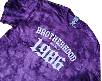 Sigma Lambda Beta Geverfd Shirt / Brotherhood Gevestigde 1986 Dye Shirt / Beta Shirt / Sigma Lambda Beta Gift / 1986 Shirt / Deuce / SLB GIFT
