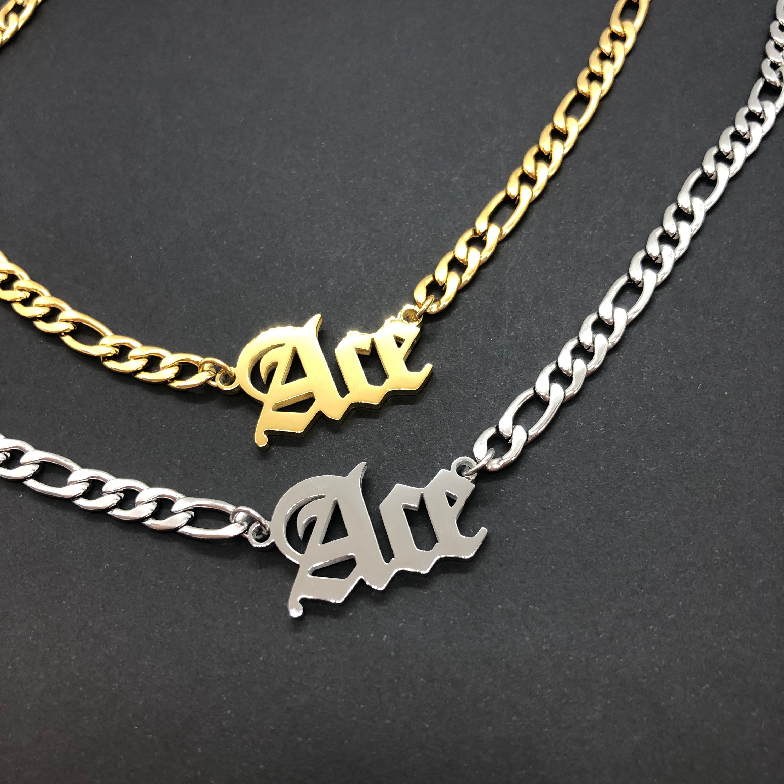 Ace Club Necklace , Deuce Club Necklace , Tre Club Necklace