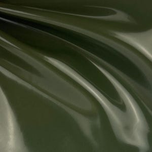 Dark Green Latex Natural Fabric Olive Glossy Shiny Rubber Deep Blue Material for Sewing Clothes Clothing Buy Latex Cut to Size
