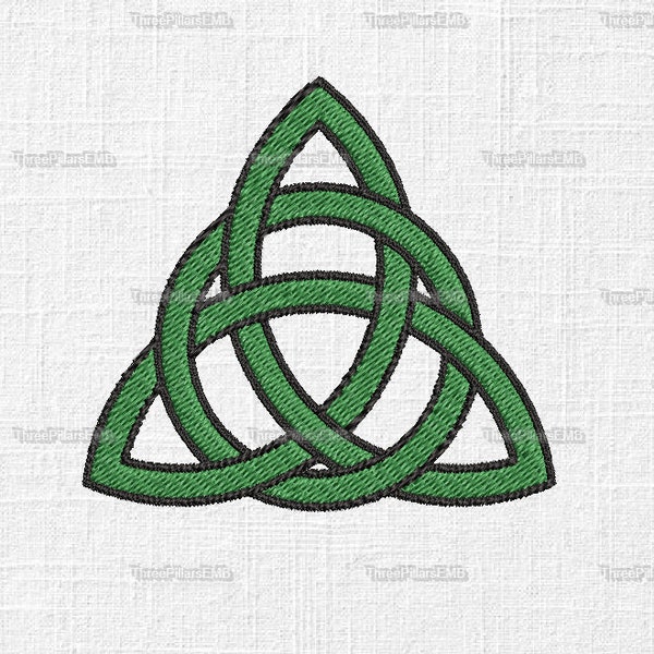 Celtic Trinity Knot Embroidery Design Pack