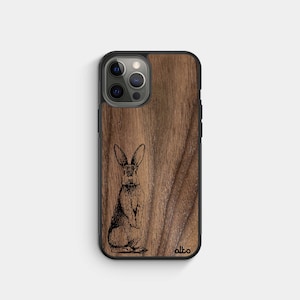 CURIOSITY - Coque de portable en bois véritable - iPhone 16 Pro, 15, 14 - Samsung Galaxy S25, S24, S23FE - Google Pixel 9XL, 8a - Fabriqué au Canada Alto Collective