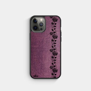ROSEVINES -Real Wood iPhone Case- iPhone 15 Pro, 14, 13 - Samsung Galaxy S24, S23,S21FE - Google Pixel 8,7a -Made in Canada Alto Collective