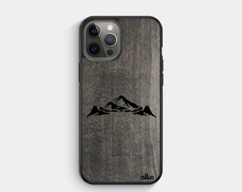 HORIZON -Real Wood iPhone Case- iPhone 15 Pro, 14, 13 - Samsung Galaxy S24, S23, S21FE - Google Pixel 8, 7a -Made in Canada Alto Collective