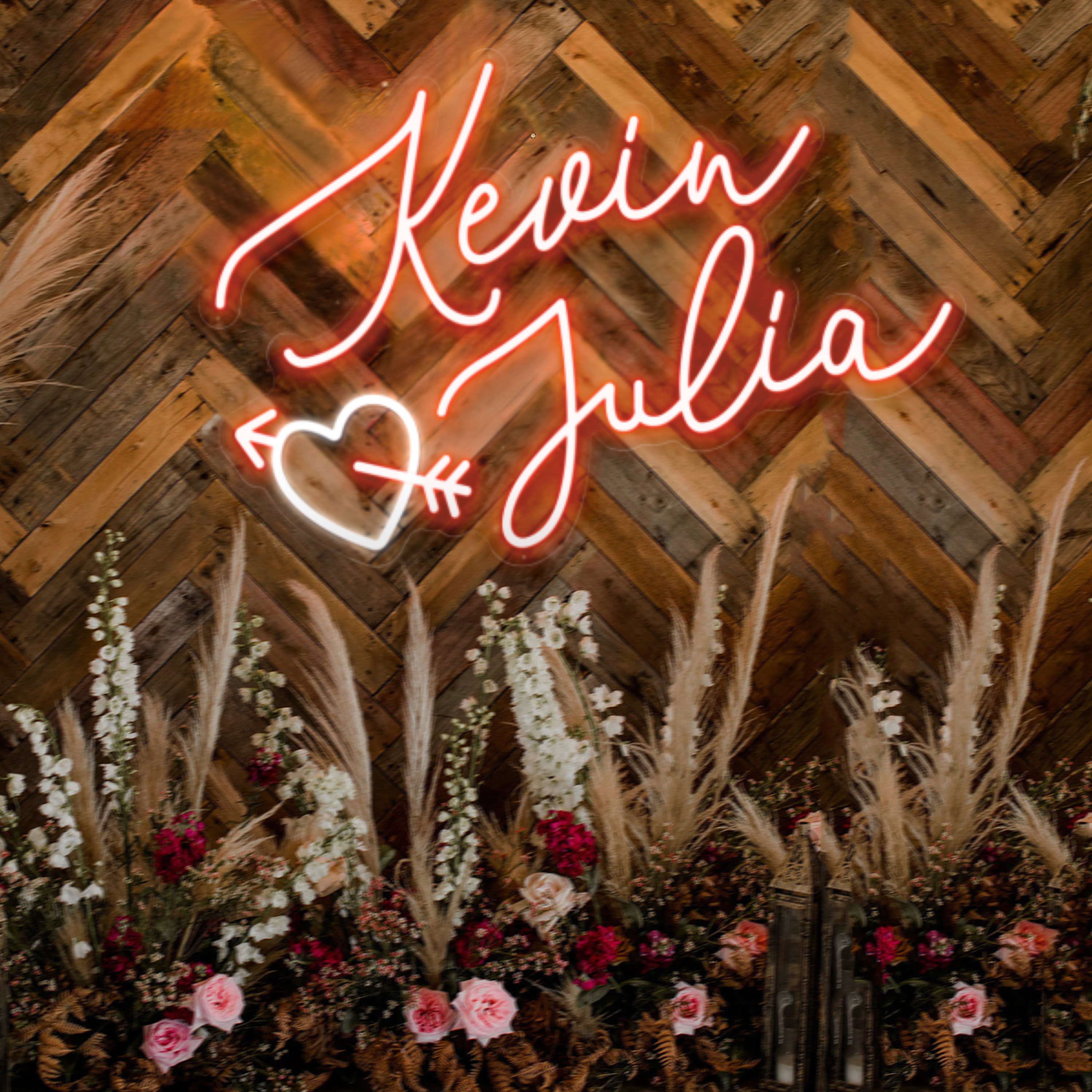 Couples Name Neon Sign Wedding Neon Sign Custom Neon Sign Etsy