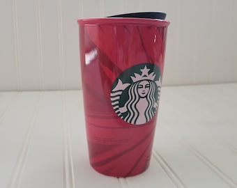 Starbucks 2014 Red Holiday Travel Tumbler Mug/cup - Etsy New Zealand