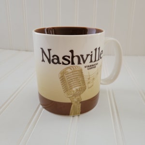 Starbucks Collector Series Nashville TN Global Icon coffee mug