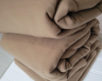 Vintage Pendleton Wool Beige/Tan Fabric