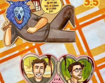 Creep | Peachfuzz Stickers - 3.5”