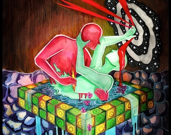 Strange & Wonderful Print - 8.5x8.5"