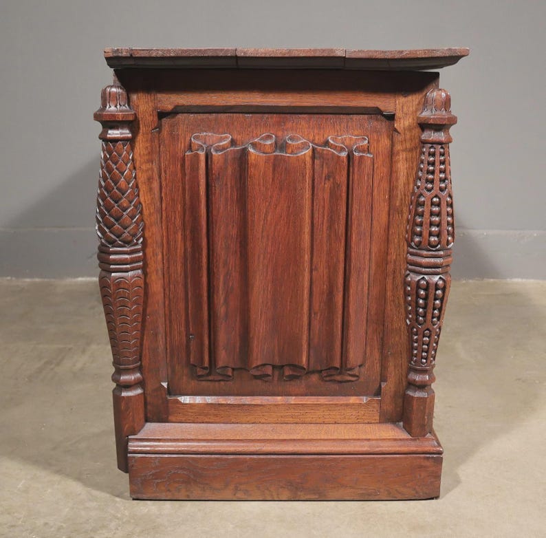 Antique French Gothic Chest/Trunk