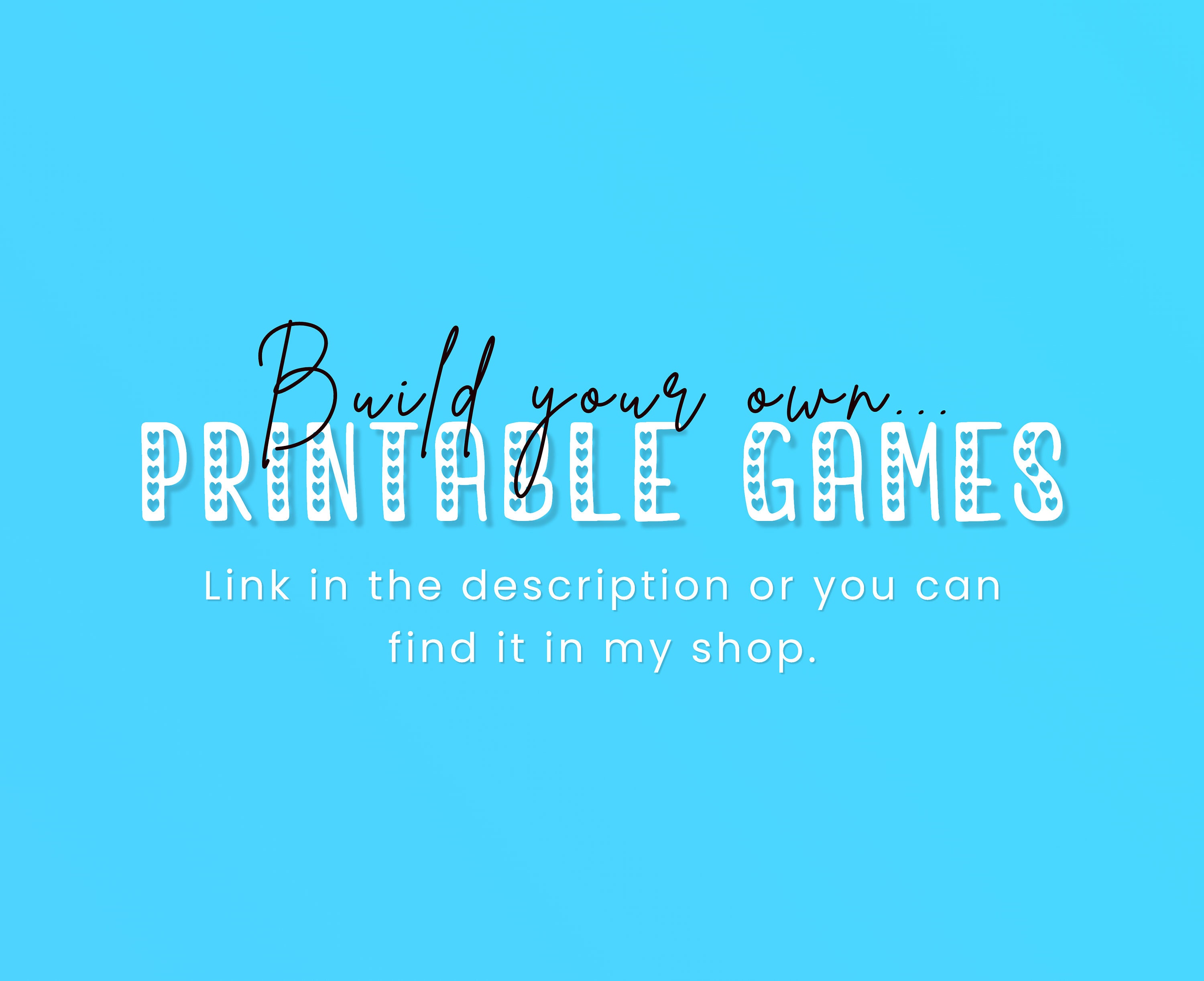 Easter Games Bundle Printable | Easter Activities | Easter Party Games ...