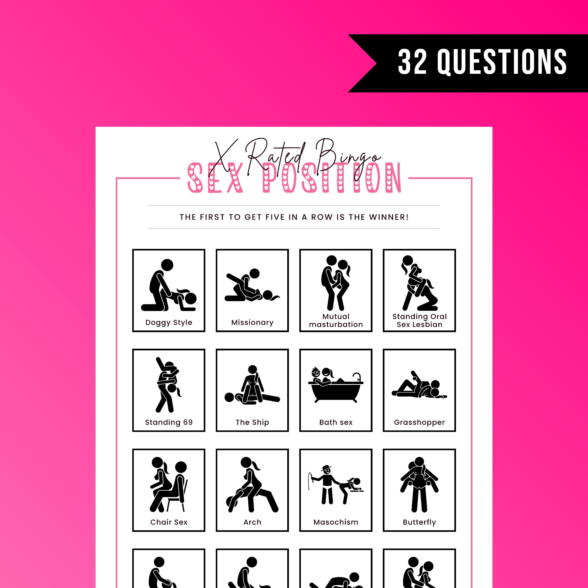 Sex Positions Poster - Etsy