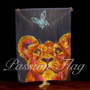 Dreams - Digital Print of Prophetic Artwork on Silk - Praise and Worship Flag and Banners
