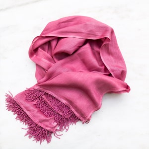 Beaded Fringe Hijab Scarf