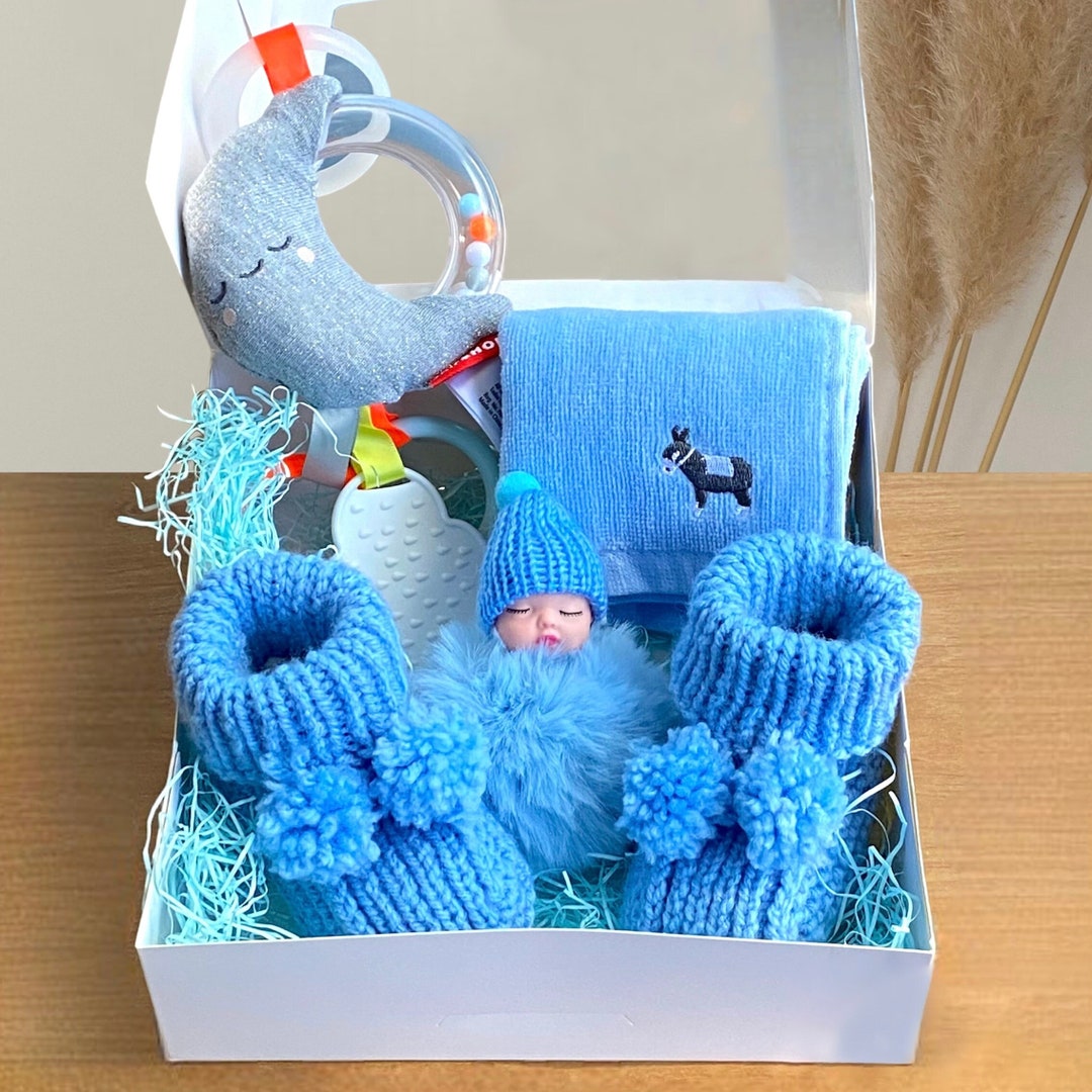 Baby Gift Box, Baby Shower Gift, Baby Gift Set, New Baby Boy Gift