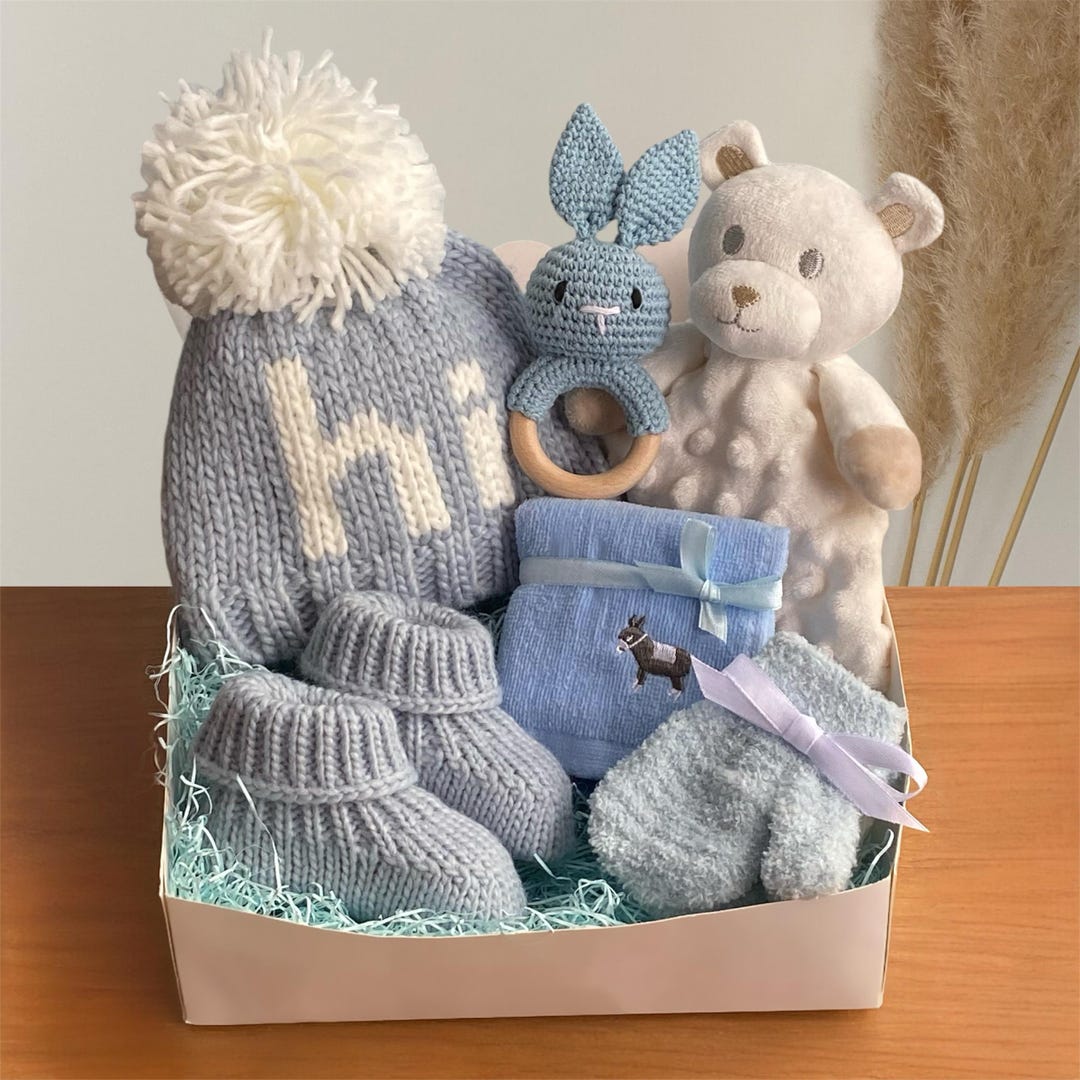Baby Gift Box, Baby Shower Gift, Baby Gift Set, New Baby Boy Gift ...