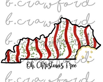 Download Kentucky Christmas Svg Etsy SVG Cut Files